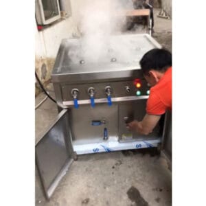 Integrated intelligent 9-hole steamer