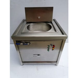 Intelligent 100-pound jacketed kettle